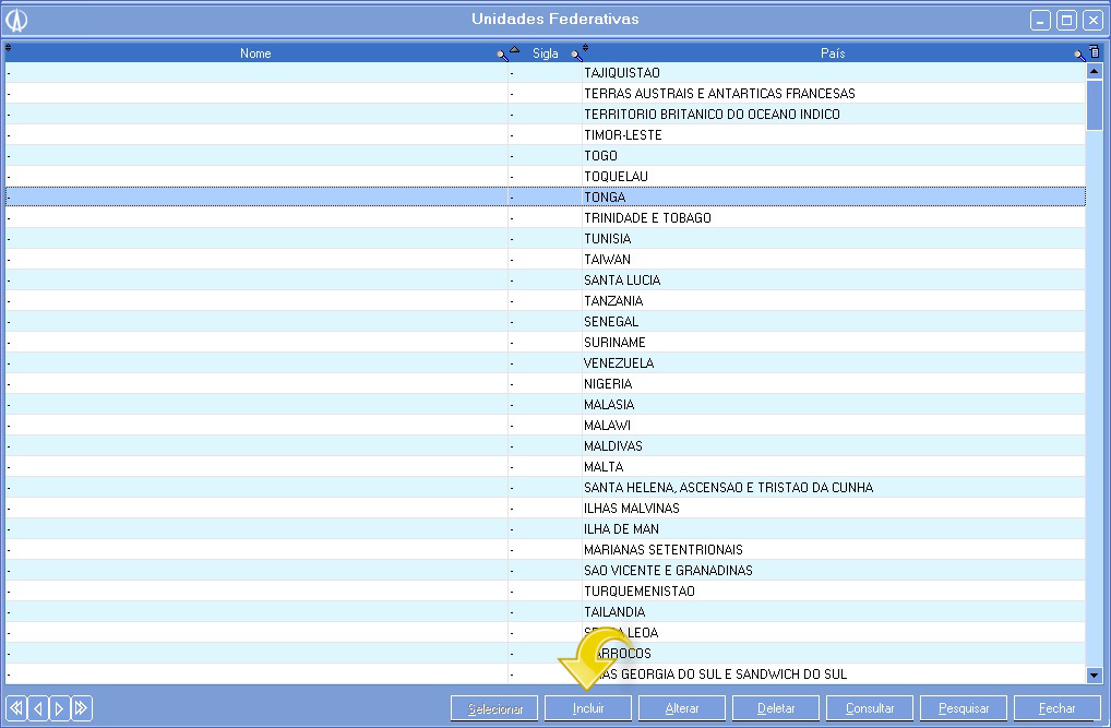 Unidades Federativas