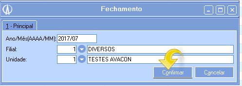 Fechamento